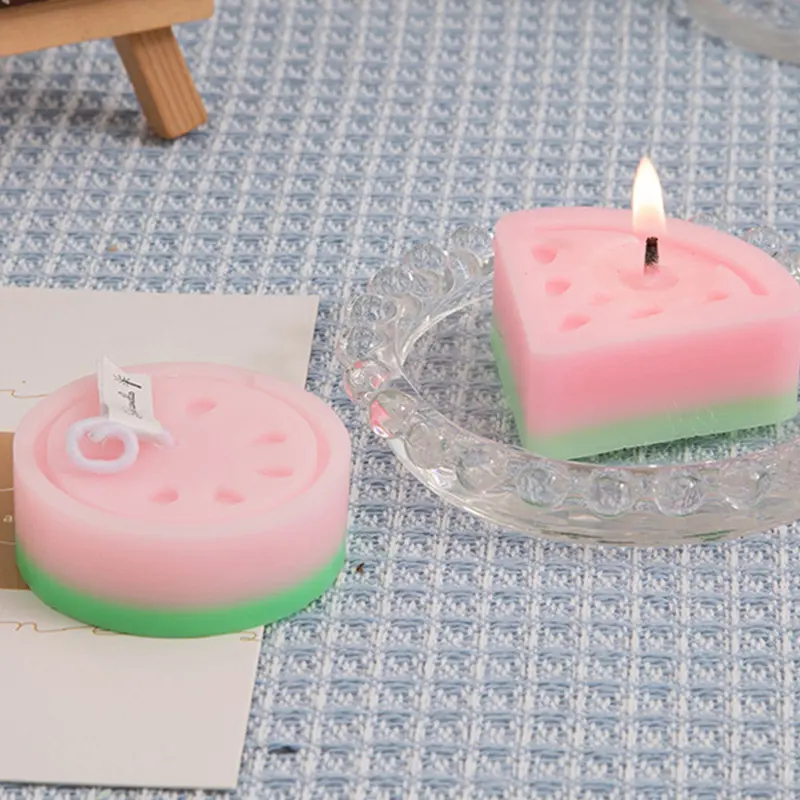Simple fruit shaped candles fruity scented candles America